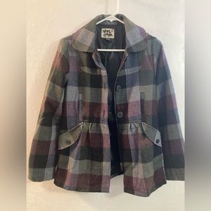 Women’s Juniors Volcom Tweed Jacket, Size XS
